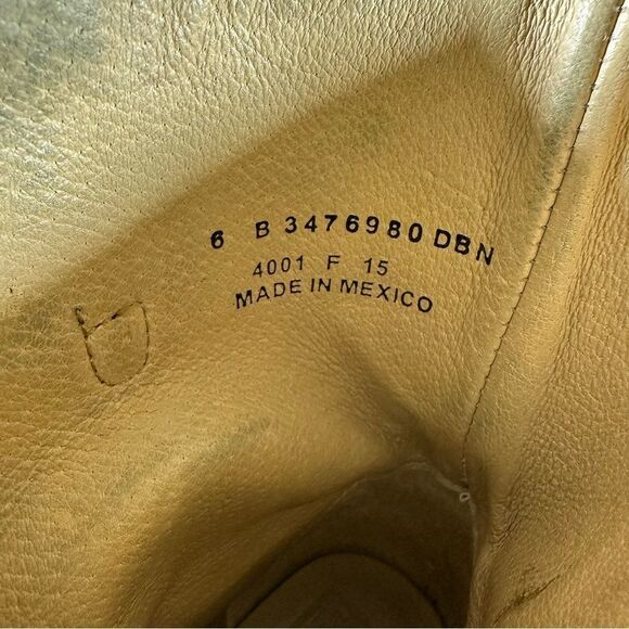 Frye Brown Ankle Boots Women’s Size 6 - Picture 7 of 9